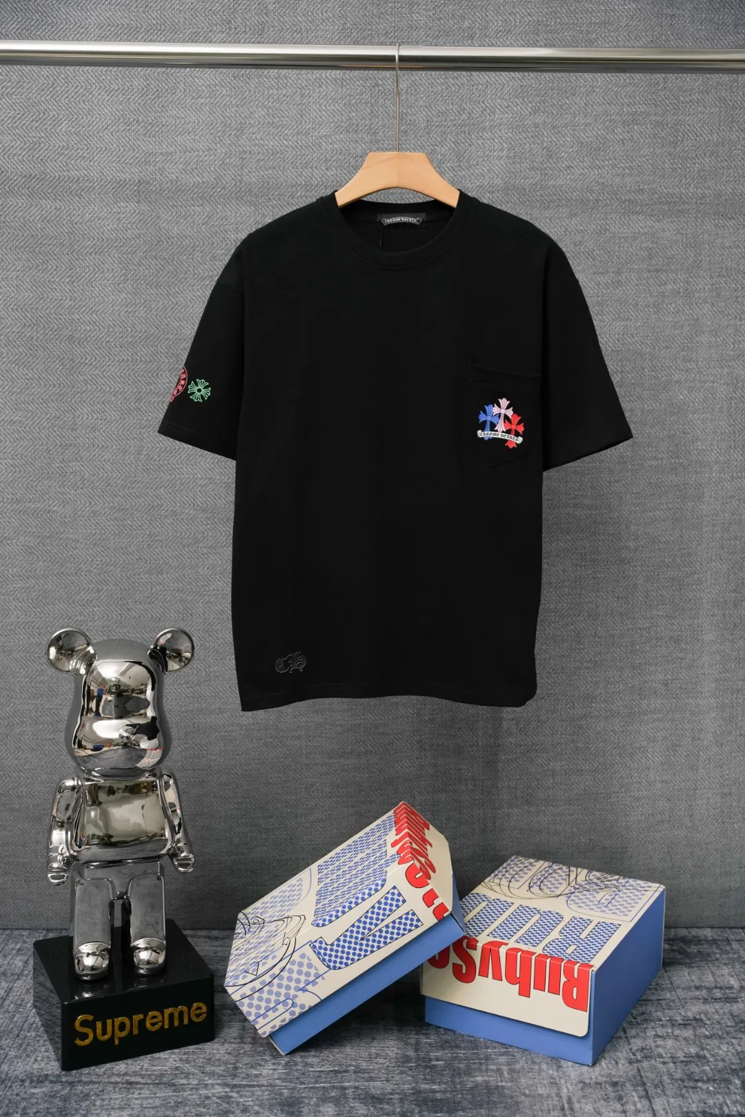 KT 12 63 Chrome Hearts T ， ， Black White S-XL